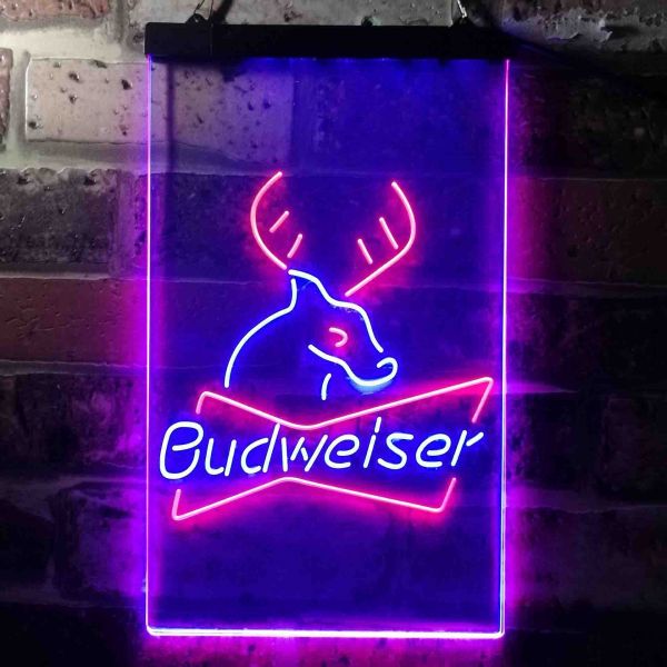 Budweiser Deer Neon-Like LED Sign